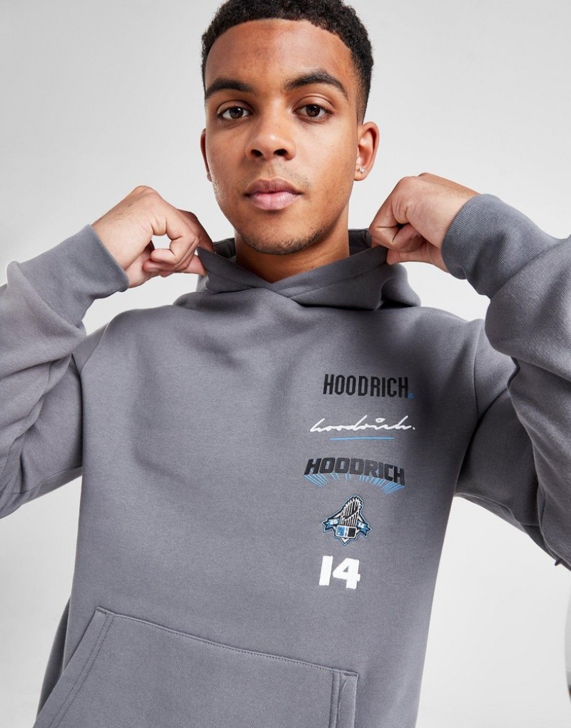 Hoodrich Hoodies important brand Store Deals grey Stadium Hoodie Mens